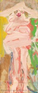 Woman With A Hat — Willem De Kooning