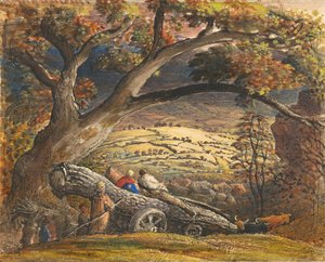 The Timber Wain — Samuel Palmer
