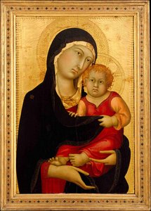 Madonna And Child 2 — Simone Martini