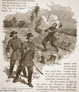 Battle Of Kenesaw Mountain — Alfred Rudolph Waud