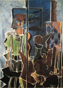 Woman With Book — Georges Braque