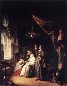 La Donna Idropica — Gerrit Dou