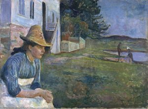Evening — Edvard Munch