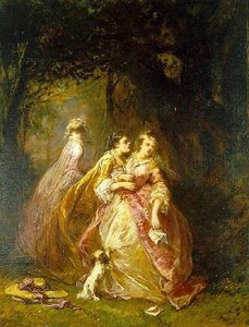 The Letter — Eugène Isabey