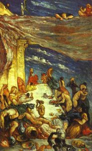El Banquete — Paul Cézanne
