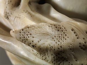 Madame De Pompadour (detail) — Žan-batist Pigal