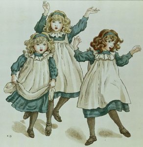 The Strains Of Polly Flinders — Kate Greenaway