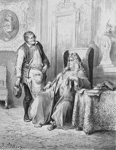 Ilustrace Pro Kováře A Financiera — Gustave Doré