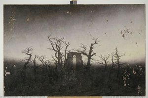 Abbey Tra Gli Ulivi — Caspar David Friedrich