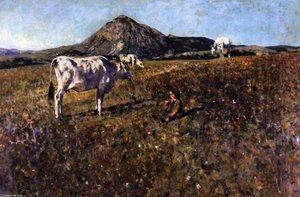 Little Country Girl — Telemaco Signorini