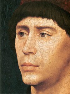 Portret Antoniego Burgundzkiego (detal) — Rogier Van Der Weyden