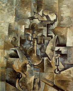 Violon Et Bougeoir — Georges Braque