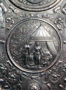 Shield For Francesco I De' Medici (detail) — Benvenuto Cellini