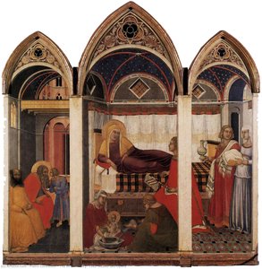 The Birth Of Mary, 1342, Museo Dell'opera — Pietro Lorenzetti