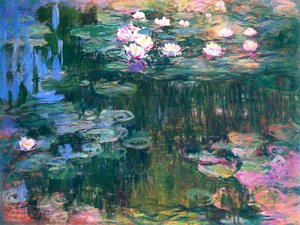 Vodné Lízie (52) — Claude Monet