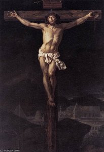 Unbetitelte Darstellung Von Jesus Christus Am Kreuz — Jacques-louis David