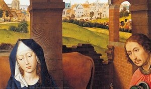 St Columba Altarpiece (detail) — Rogier Van Der Weyden
