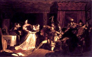 The Murder Of David Rizzio — Sir William Allan