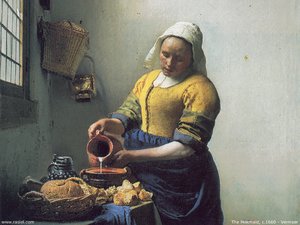 La Lechera — Johannes Vermeer