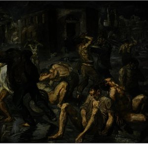 Scene From The Destruction Of Messina — Max Beckmann