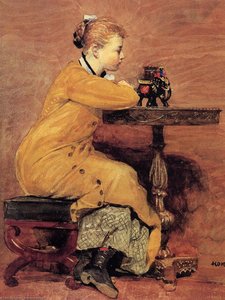 Woman And Elephant — Winslow Homer