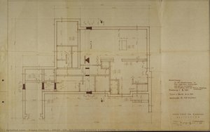 Prof. Dr. Baumann House Execution (foundation Plan) — Franz Ehrlich