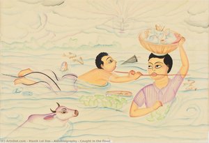 Autobiography - Caught In The Flood — Manik Lal Das