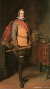 Felipe Iv Con Armadura 1 — Diego Velázquez