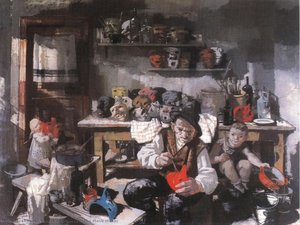 The Mask Maker — Vilmos Aba-novak