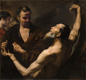 The Martyrdom Of Saint Bartholomew — Jusepe De Ribera