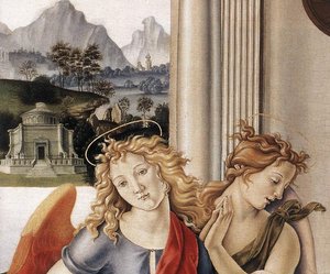 Nativity (detail) — Francesco Di Giorgio Martini