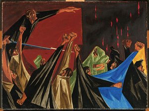 ...is Life So Dear Or Peace So Sweet As To Be Purchased At The Prices Of Chains And Slavery? Patrick Henry-1775 — Jacob Lawrence
