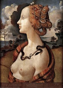 Portrait Of Simonetta Vespucci — Piero Di Cosimo (piero Di Lorenzo)