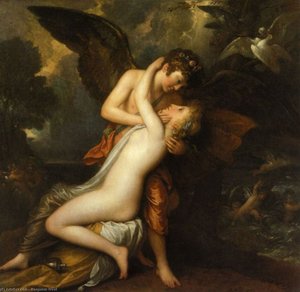 Cupid And Psyche — Benjamin West