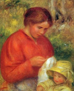 Mulher E Criança 1 — Pierre-auguste Renoir