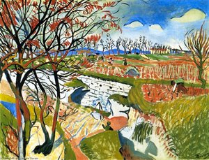 Paysage (bleu) — André Derain