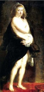 Hélène Fourment In Einem Pelt — Peter Paul Rubens
