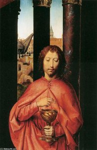 St. Johannes-altar (detail) (23) — Hans Memling