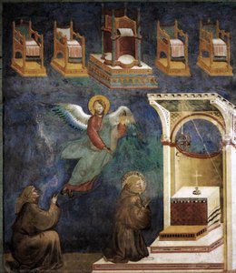 A Visão Dos Tronos — Giotto Di Bondone