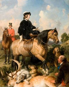 La Regina Vittoria Nel Windsor Home Park — Sir Edwin Henry Landseer