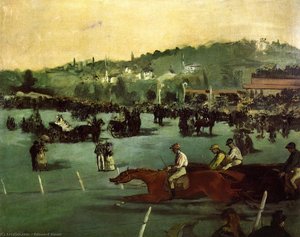 Trke U Bois De Boulogne — Едуар Мане