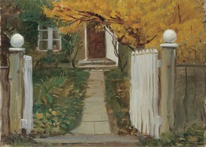 The Entrance To Our Garden — Anna Ancherová