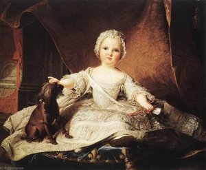 Portrait Of Madame Maria Zeffirina — Marc Nattier