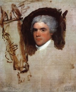 John Bill Ricketts (inachevé) (également Connu Sous Le Nom De Breschard, L'homme À Cheval De Cirque) — Gilbert Stuart