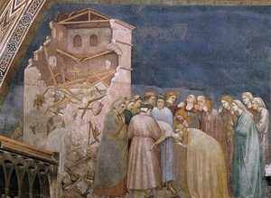 "umělecký Titul": "smrt Mladého Chlapce V Sessu" — Giotto Di Bondone