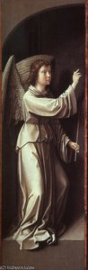 The Angel Of The Annunciation, Originally Outer-lef — Gerard David