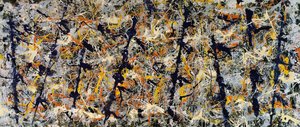 Blaue Pfähle (nummer 11) — Jackson Pollock