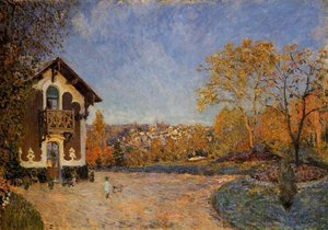 View Of Marly Le Roi From House At Coeur Colant — ألفريد سيسلي