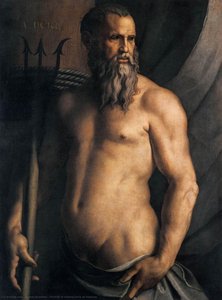 Porträt Von Andrea Doria Als Neptun — Agnolo Bronzino