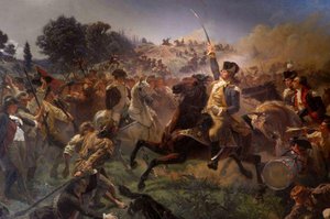 Washington Rallying The Troops At Monmouth — Emanuel Gottlieb Leutze